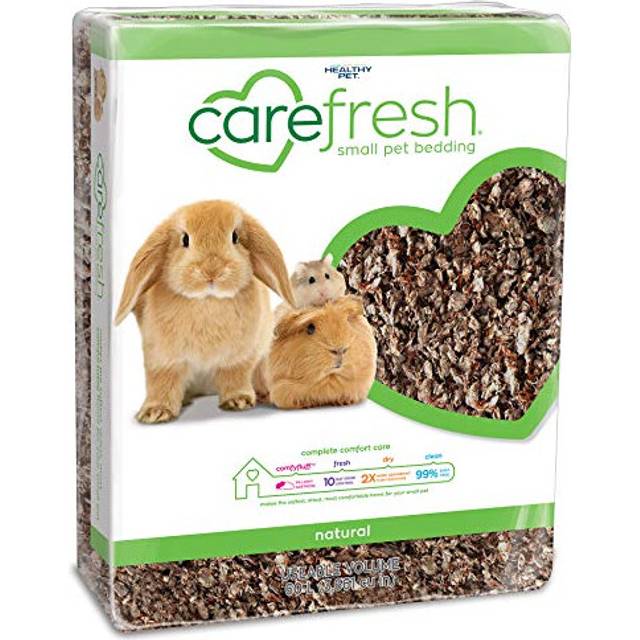 Carefresh 99% Dust-Free Natural Paper Small Pet Bedding with Odor Control, 60 L