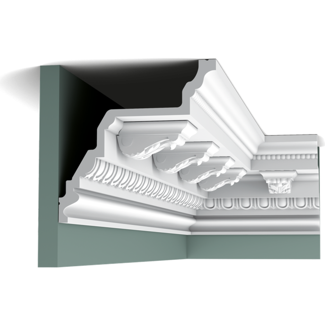 Orac Decor C307A LUXXUS Corner element piece for cornice moulding C307