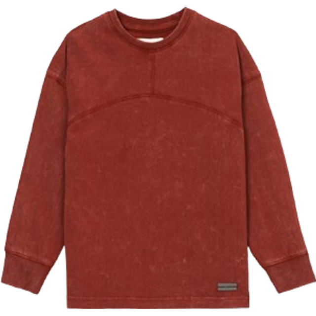 Baby Boy Long Sleeve Rust Skater Tee | Angel & Rocket / 3-6 mths - Multi