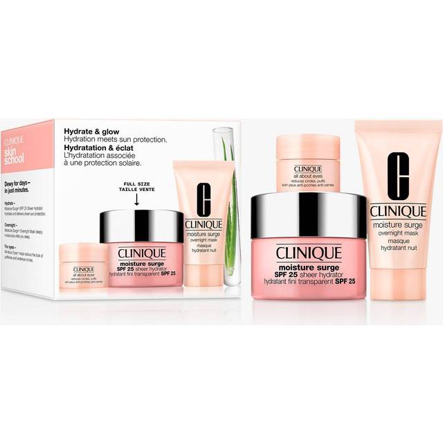 Clinique  Face Skin Care Hydrate + Glow Set