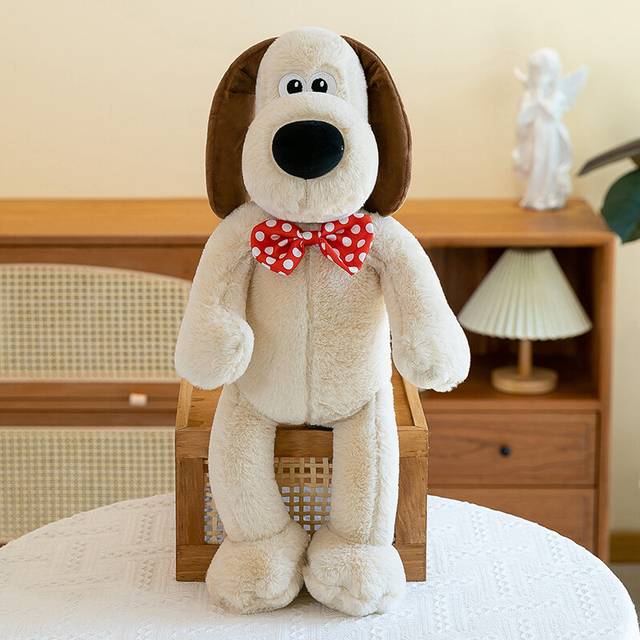 (Necktie, 55cm/21.65in) Gromit Wallace Theme Anime Dog Plush Tie Chef Dress Toy Girl Birthday Gifts