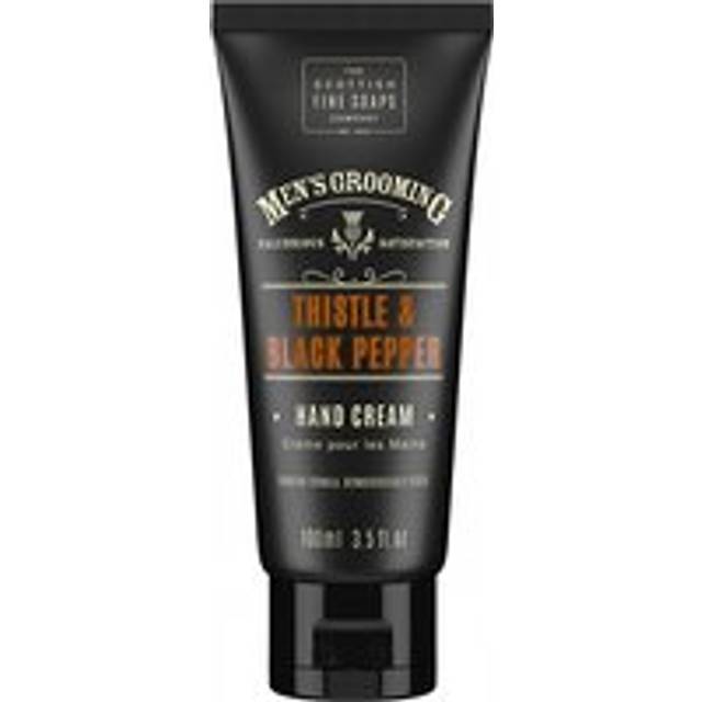 Scottish Fine Soaps Thistle & Black Pepper Hand Cream 100ml Tube