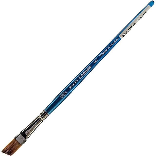 Winsor and Newton Cotman Watercolour Series 667 Angled Brushes - 3/8 - Winsor & Newton