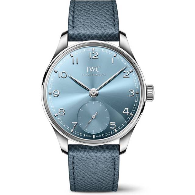 IWC Schaffhausen White Gold Portugieser Automatic Watch - Blue - 40mm