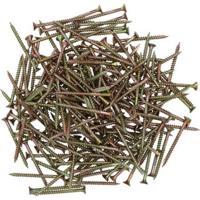 Countersunk Wood Screws 4.0 X 50mm Serrated Edge Prevent Splitting Pz2