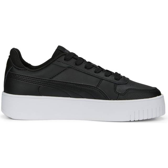 PUMA Carina Street Sneaker för kvinnor, Puma Svart Puma svart roséguld Puma vit, 36 EU