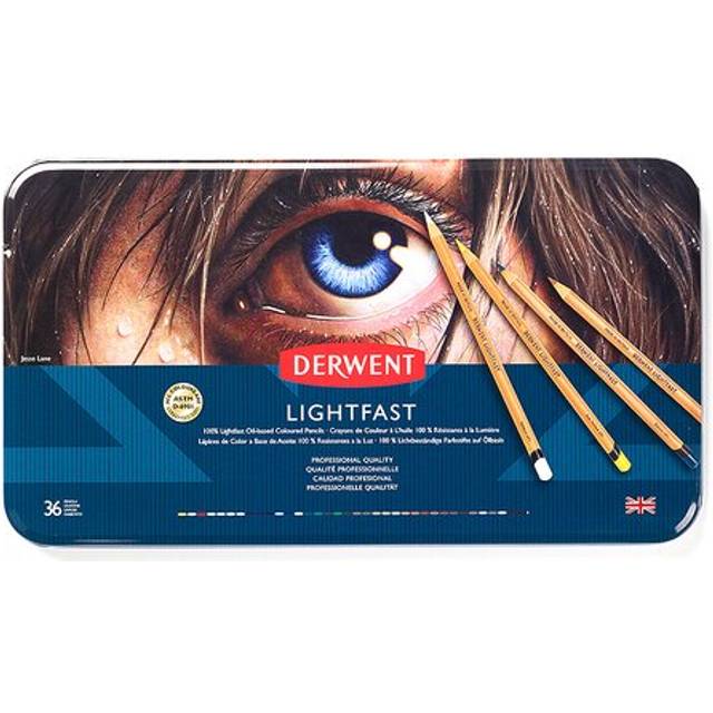 Derwent Lightfast Coloured Pencils Set of 36