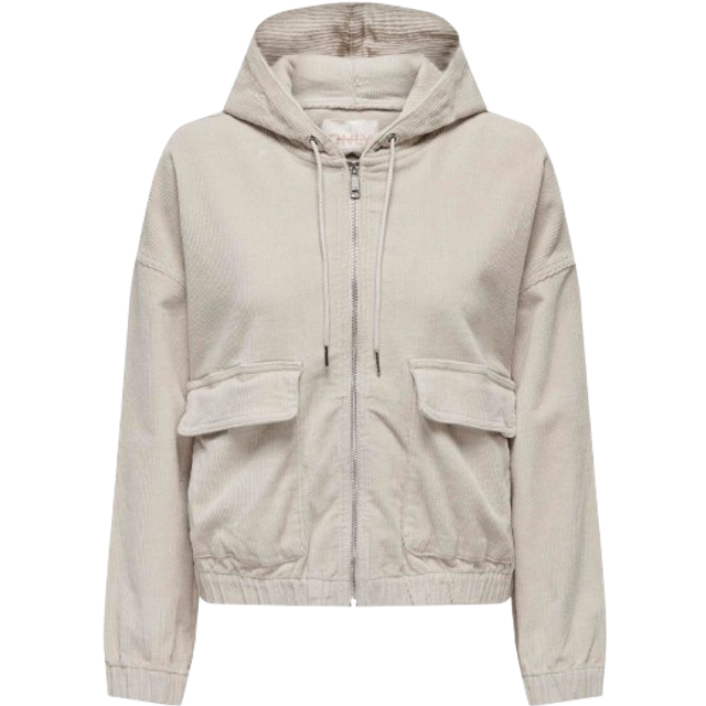 Only Pumice Stone Kenzie L/S Cord Jacket - XS