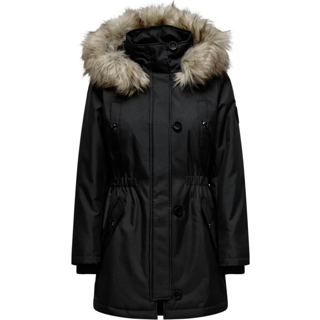 ONLY Onliris Fur Winter Parka Life Cc Otw |Svart |S