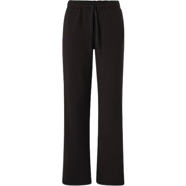 Gina Tricot Basic Straight Sweatpants - Black