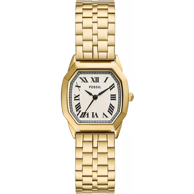 Fossil ES5361 Harlow Gold Plated Bracelet Watch - W10360