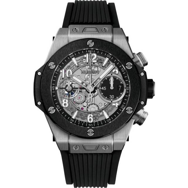 Hublot Titanium and Ceramic Big Bang Unico Watch - Black - 42mm