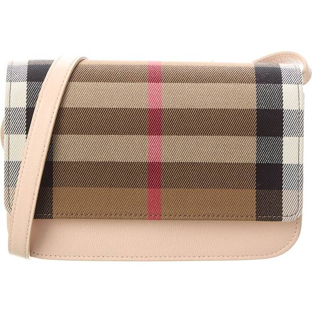 Burberry 'madison' leather shoulder bag pale pink