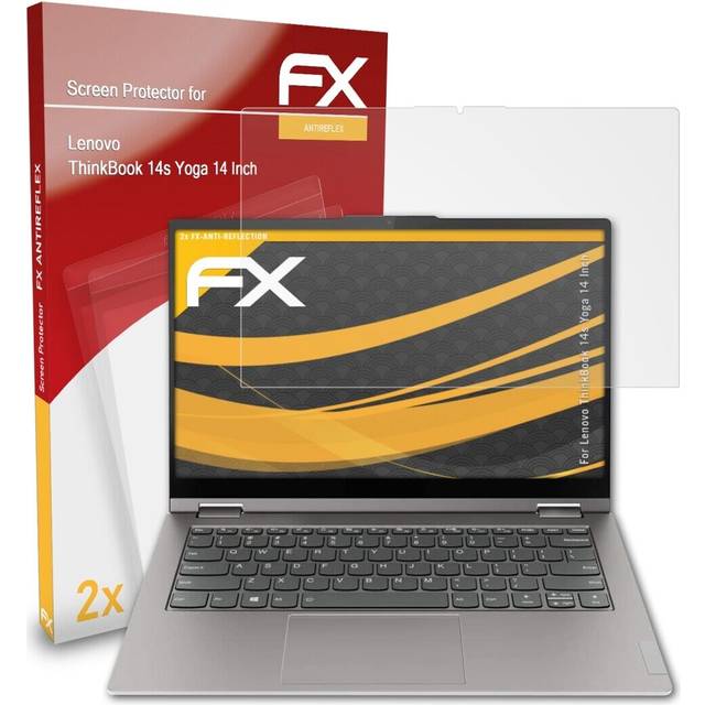 2x screen protection film for lenovo thinkbook 14s yoga 14 inch matt&shockproof