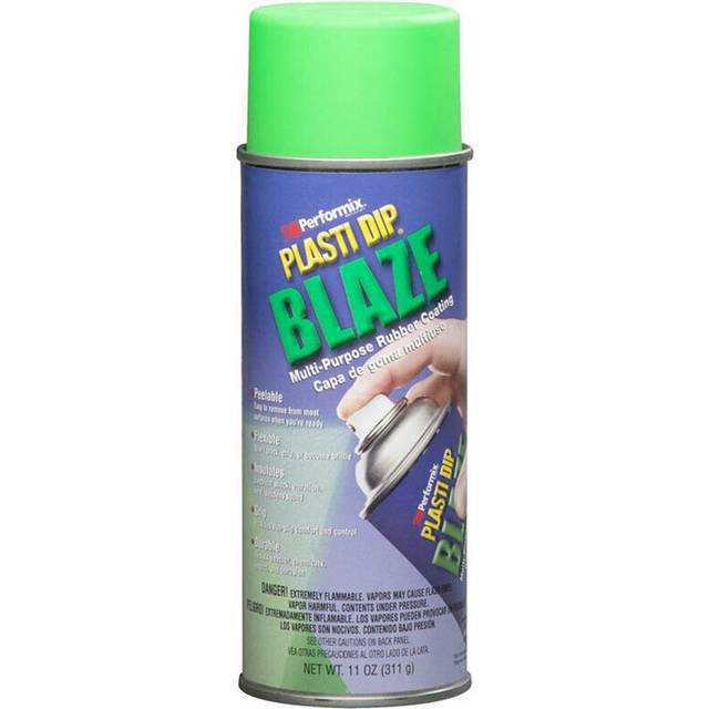 (Green) Plasti Dip Blaze Spray Aerosol - Rubber Paint - Fluorescent / Neon Colours