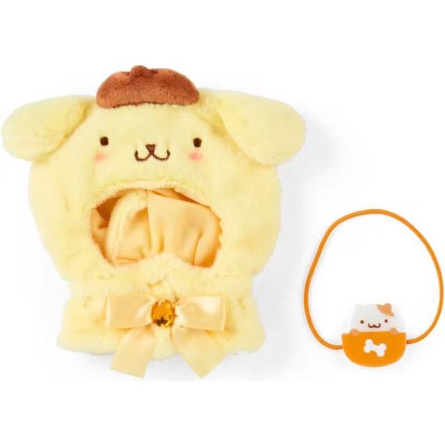 (Pompompurin) Whimsical Tuxedosam Plush Toy Cloak Extra Soft Short Plush Ideal For Sanrio Fans