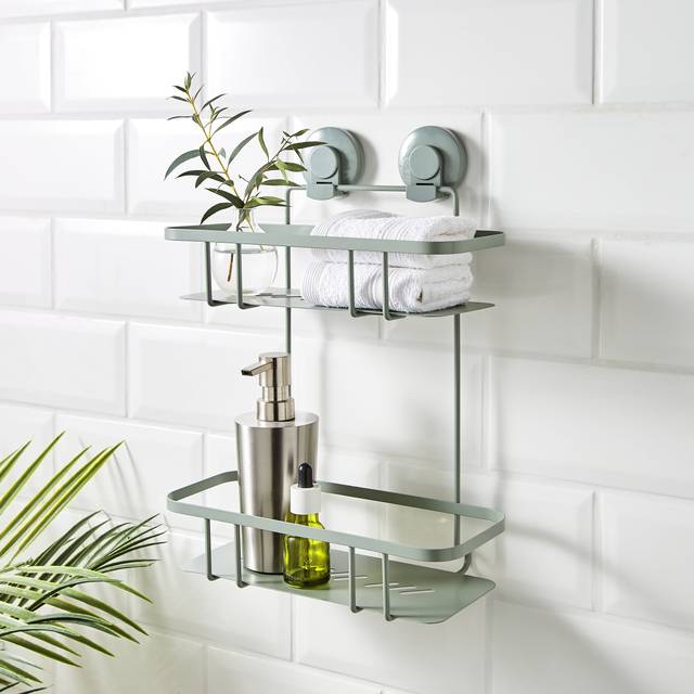 2 Tier Wire Suction Caddy - Lilypad