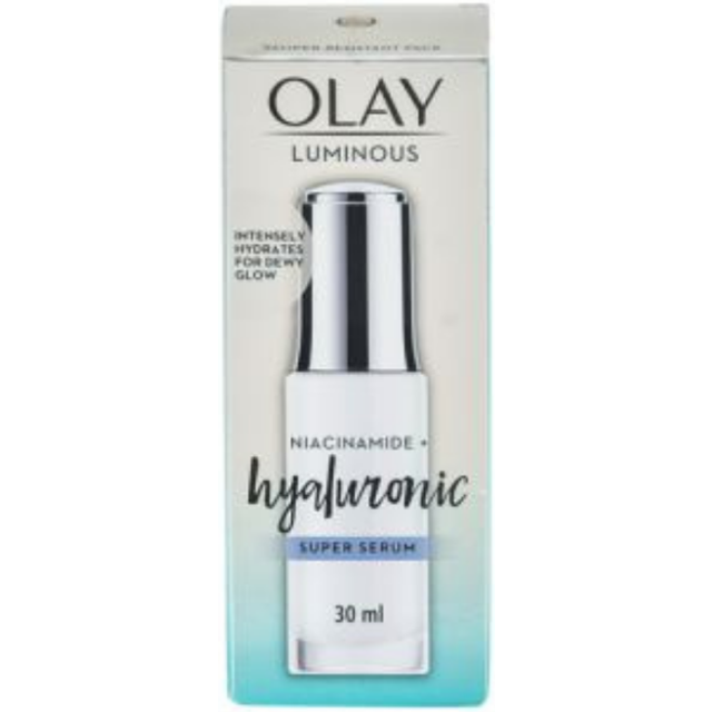 Olay Luminous Niacinamide + Hyaluronic Super Serum Hydrating Facial Serum 30ml