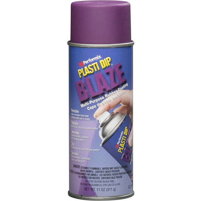 (Purple) Plasti Dip Blaze Spray Aerosol - Rubber Paint - Fluorescent / Neon Colours