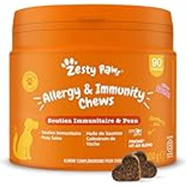 Anti-Itch Chews For Dogs | Skin and Gut Health Support | Suitable for Itching and Sensitive Skin | For Dogs who Scratch, Itch & Lick | Itchy Dog |