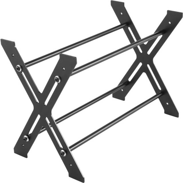 1/10 Scale 1.9 2.2 Wheel Rim Tire Storage Rack for RC Crawler Trax TRX-4 TRX-6 Axial SCX10 D90 D110 ,Black