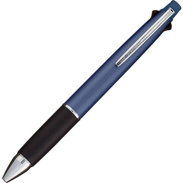 Uni Jetstream Multi Pen 4 and 1  0.38mm Ballpoint Pen (Black  Red  Blue  Green) and 0.5mm Mechanical Pencil  Body  Navy (MSXE5100038.9)