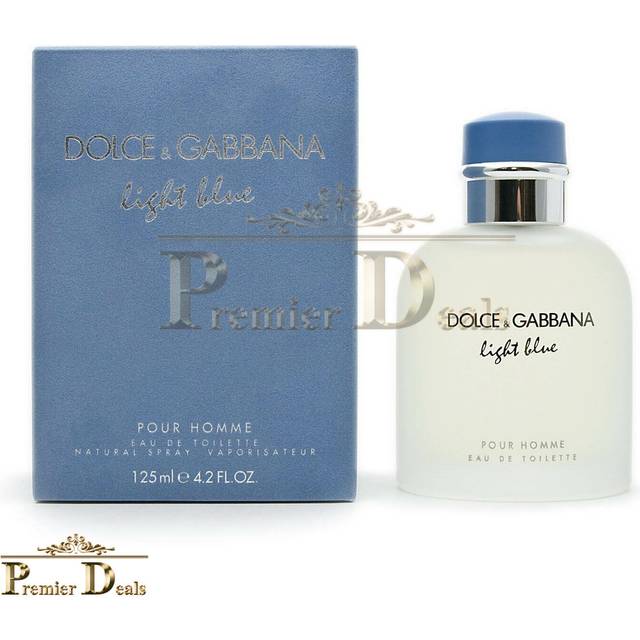 Dolce & gabbana light blue pour homme 125ml edt spray & sealed