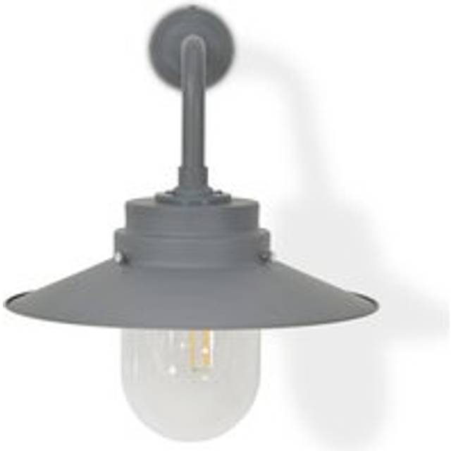 Garden Trading Lighting Semington Wall Light in Charcoal Steel