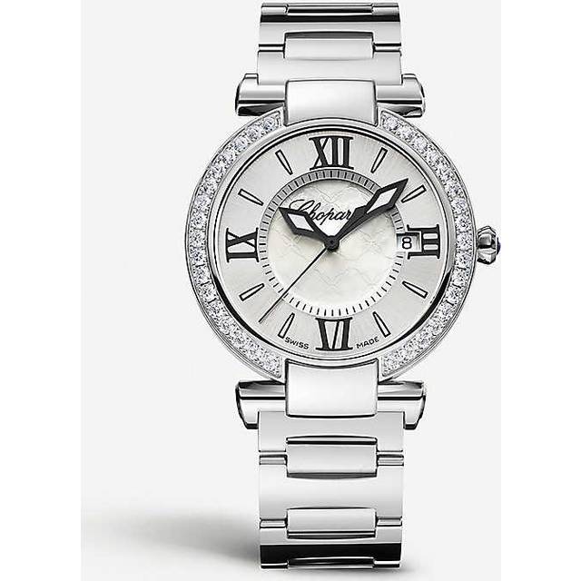 Chopard Womens Stainless Steel Imperiale Diamond and Amethyst Watch - stainless steel