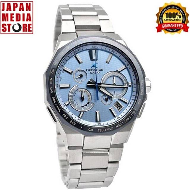Casio Oceanus Ocw-t6000bv-2ajr 20th Anniversary Limited Solar Radio Men Watch