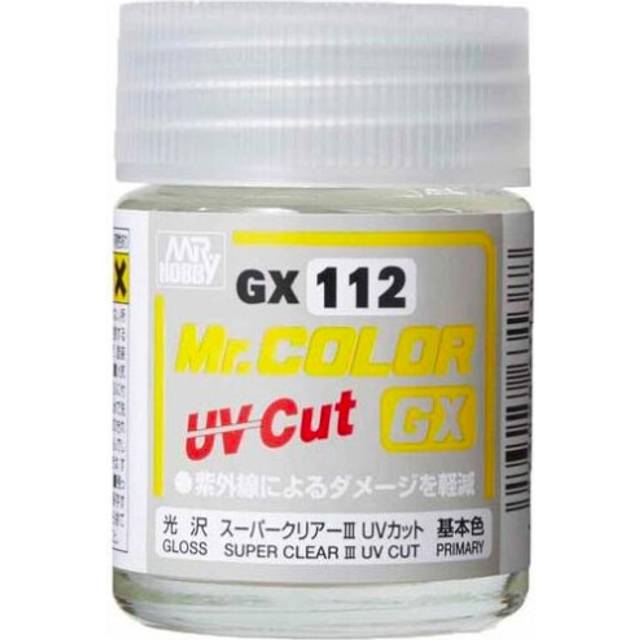 Mr. Hobby Mr. Colour - GX-112 - Super Clear III UV Cut Gloss 18ml Model Paint
