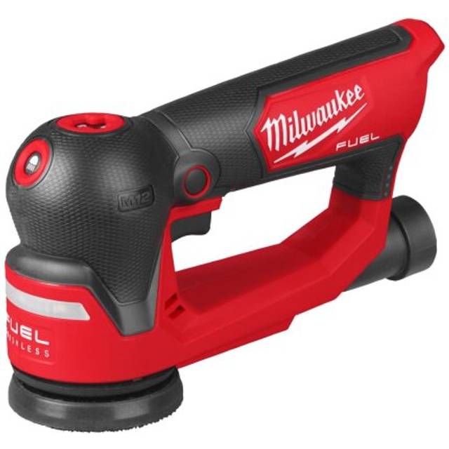 Milwaukee M12 M12FSDR75-0 FUEL 75mm Random Orbit Sander with Free Bag