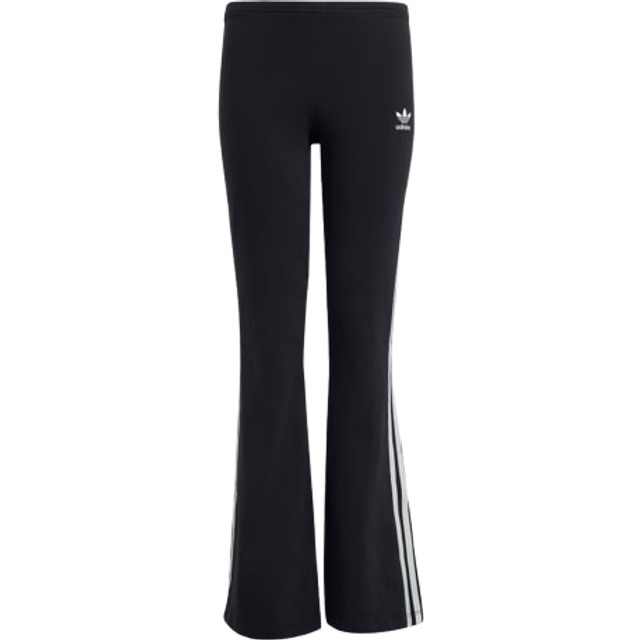 adidas Originals Junior Girls Adicolor Leggings - Black, Black, Size 11-12 Years - 11-12 YEARS