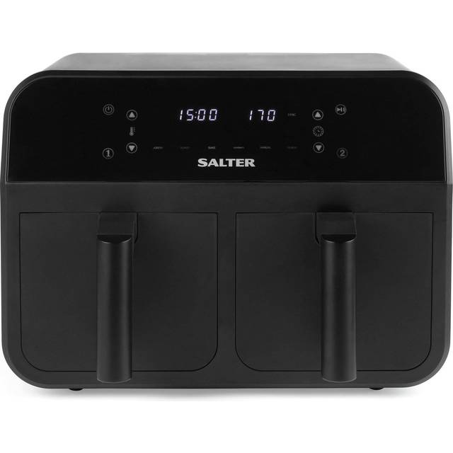 Salter 7.4 Litre Dual Air Pro Air Fryer - Black