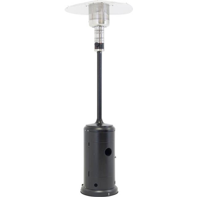 Lykins Propane Patio Heater - Black (225cm H X 82cm W X 82cm D)