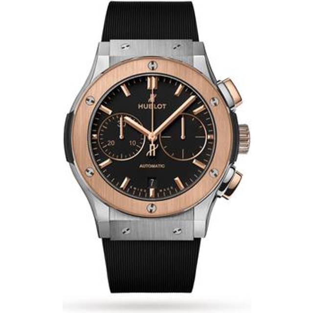 Hublot Mens Titanium 521.no.1181.rx Classic Fusion and Rubber Automatic Watch 45mm - TITANIUM