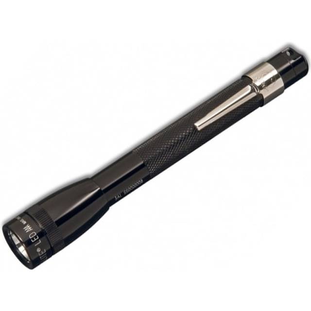 Maglite Mini LED 2xAAA Black Flashlight - 100 lumens