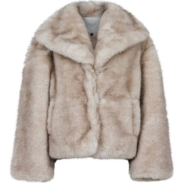 Neo Noir Stephanie Faux Fur Jacket Dam Jackor Stl. 38 - Från Magasin - Beige (38)