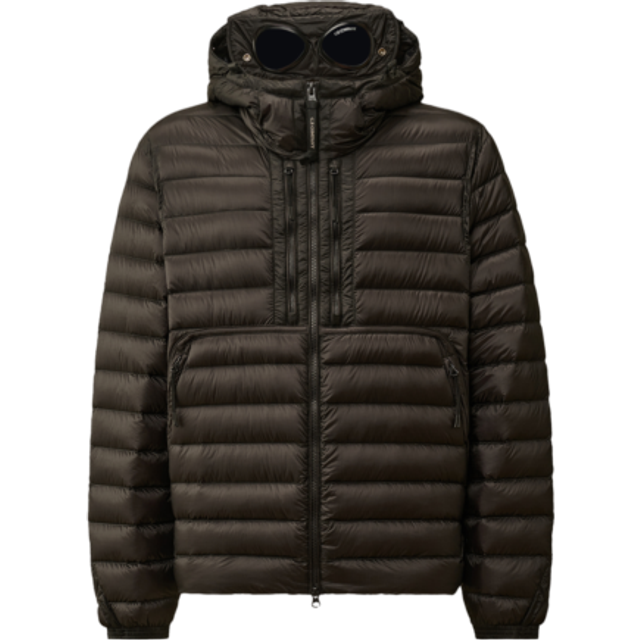 C.P. Company, Winter Jackets, male, Black, L, Black Nylon Jacket DD Shell