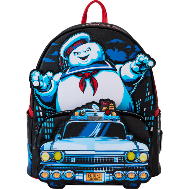 Loungefly Ghostbusters: Stay Puft Marshmallow Man Chase Mini Backpack