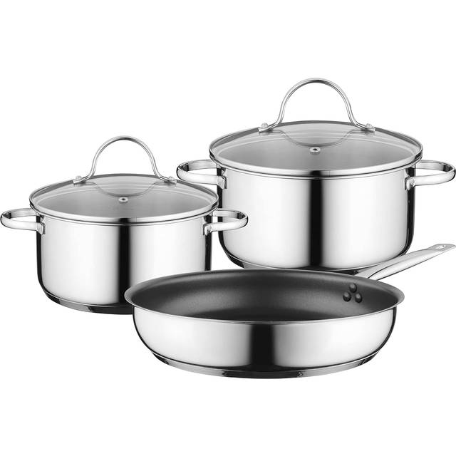 Neff Z943SE0 Three Piece Induction Pan Set - Stainless steel