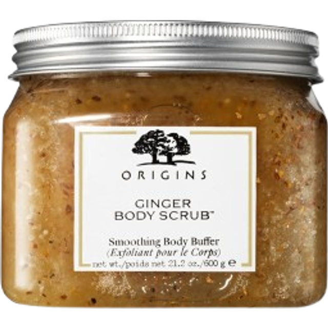 Origins Ginger Body Scrub Smoothing Body Buffer, 21.2 Oz