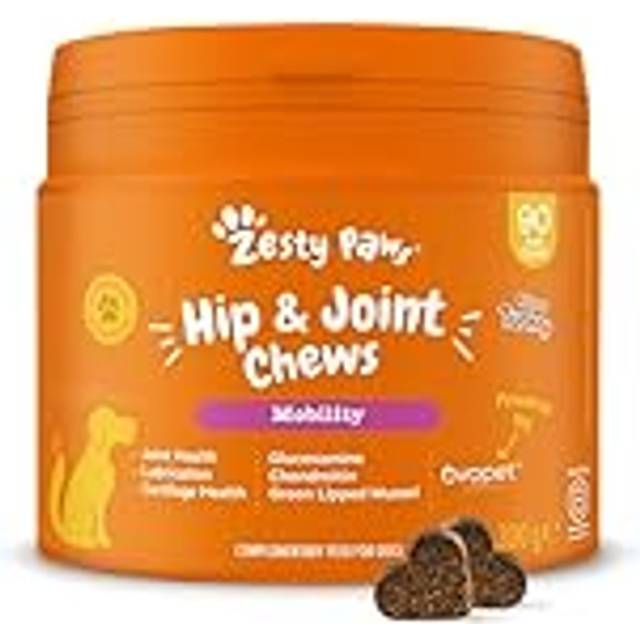 Hip & Joint Mobility & Joint Supplement for Dogs | Hip and Joint Dog Chews | Contains Chondroitin and Glucosamine for Dogs, Ovopet and Vitamins C and