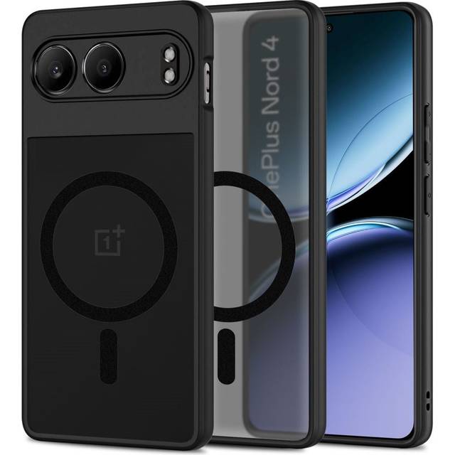 Tech-Protect OnePlus Nord 4 Mobilskal Magsafe Magmat - Matt Svart