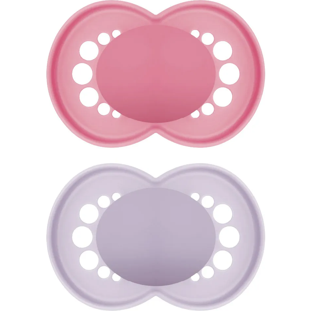 MAM Original Napp 16-36 mån 2-pack Rosa