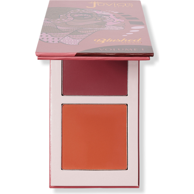 Juvias Place Blushed Duo Blush  Two Tone Pigmented Buildable Pressed Mineral Powder  Rosy Natural Cheeks Matte Fresh Finish for All Skin Color Volume1