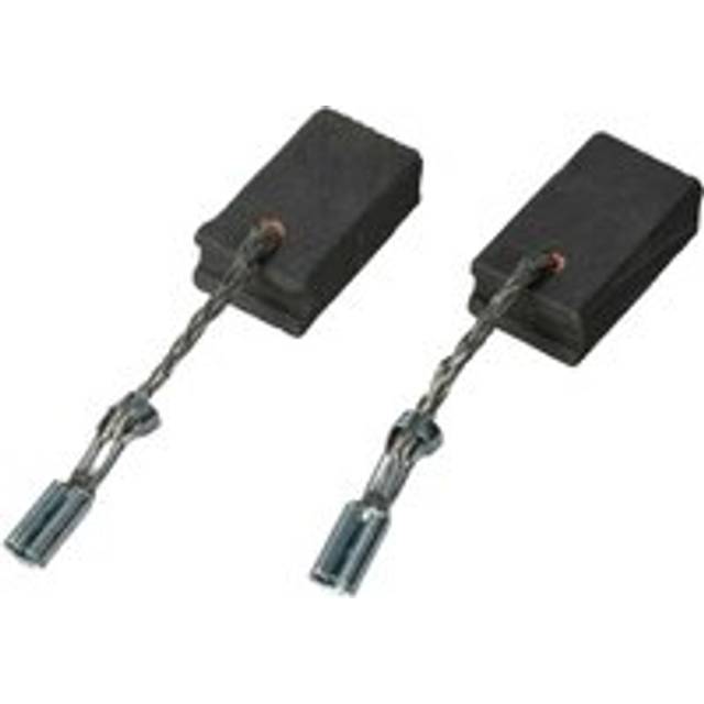 2x Carbon Brush 6 x 10 x 17 mm compatible with Bosch gws 13-125 ci 3 601 G9E 000 power tool - Vhbw