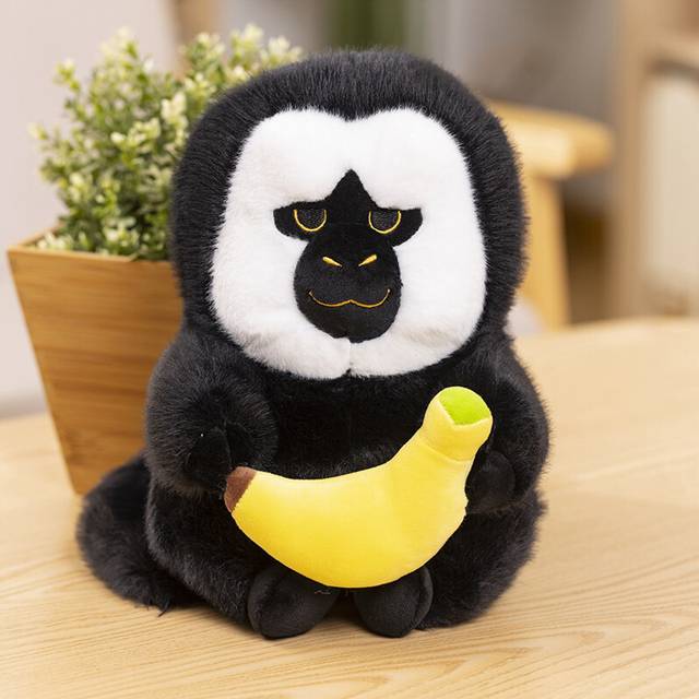 (Banana) Childrens Plush Toys Monkey Cute Dolls Pp Cotton Suitable For Giving Away Soft