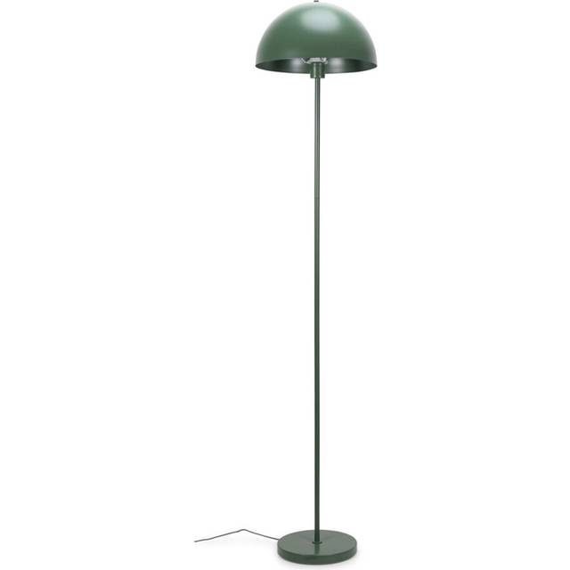 ValueLights Stassi Forest Green Mushroom Dome Metal Floor Lamp Light