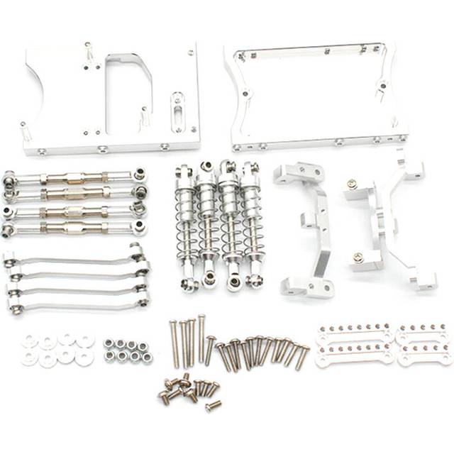 Chassis Pull Rods Servo Fixed Mount Bracket ,Silver